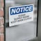 Signmission Clean Supply Room Keep Door Closed, 7 in W x Rectangle, Vinyl Decal OS-2PACK-NS-D-57-L-10631 - alternate 2